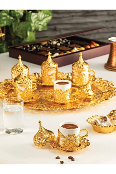 Sena MOTİF 6'LI KAHVE SETİ