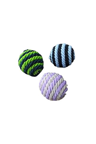 Magic Multimagic Rattle Rope Wrapped Ball 5 cm