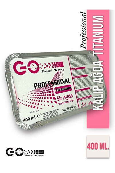 Go Studio Works Kalıp Ağda TITANIUM 400 gram.