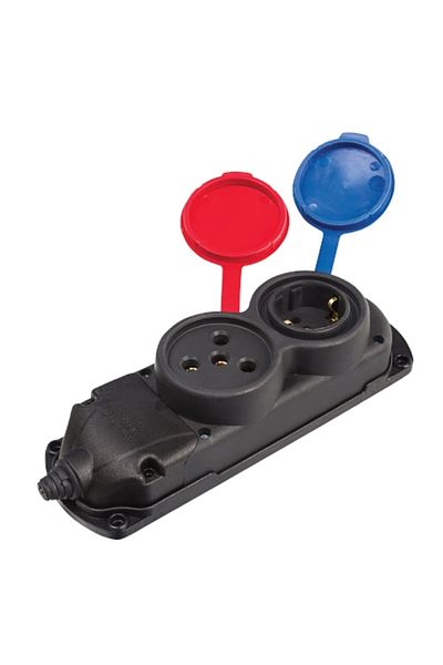 Luxor LX-2139 DOUBLE GROUP SOCKET MONO+TRIFASES