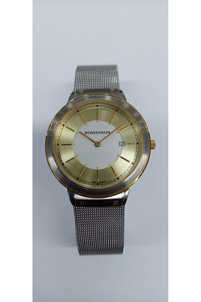 Romanson ساعة يد رجالية سويسرية TM3219mmkr