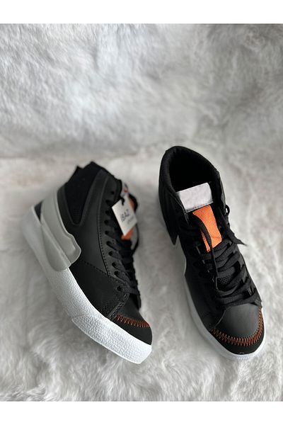 StyleArt Blazer Jumbo Black and White High Top Sneakers