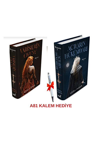 İndigo Kitap Varislerin Oyunu Acıların Hükümdarı Set Ciltli Adora Yağmur A81 ...