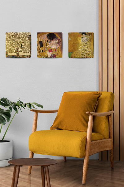 Begoloni Stone Decor Decor de perete din piatră naturală 20x20cm Tablo - Set ...