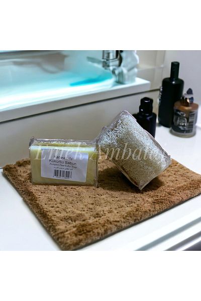 Purlavie صابون ألياف اليقطين الطبيعي الكبريتي 1 قطعة 100 جرام