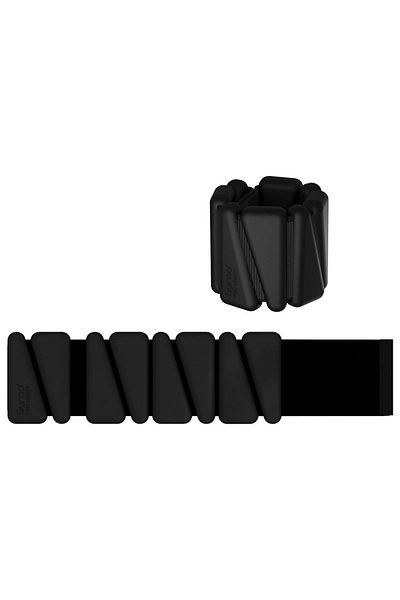 Gymo Pro Series 2X500Gr Adjustable Silicone Wrist Weight - Triangle Black