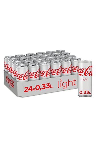 Coca-Cola Light Kola 330 ml. 24 adet