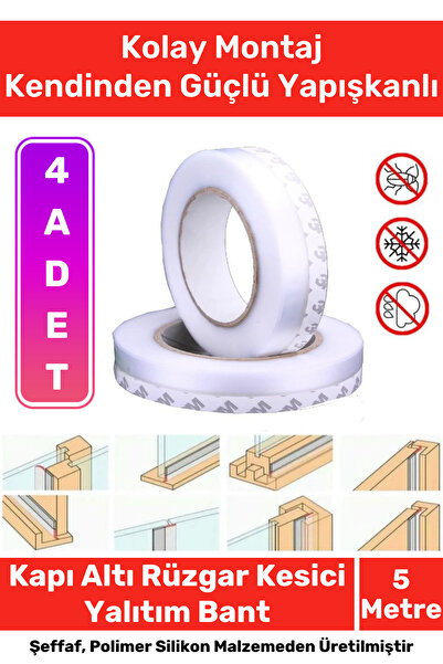 Carlburn Rüzgar Kesici Ses Böcek Toz Önleyici Yalıtım Kapı Pencere Isı Izolas...