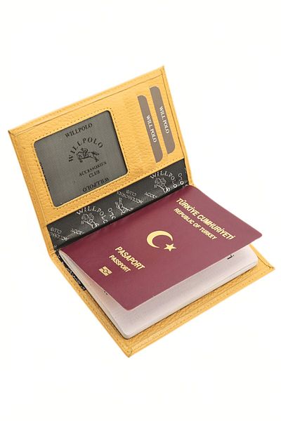 GUZZYLife WillPolo Genuine Leather Passport Cover