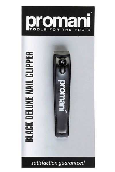 Simple Promani Black Deluxe Nail Clipper Pr-110