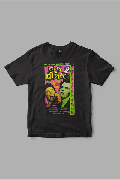 Gries Sex Pistols Baskılı Tişört