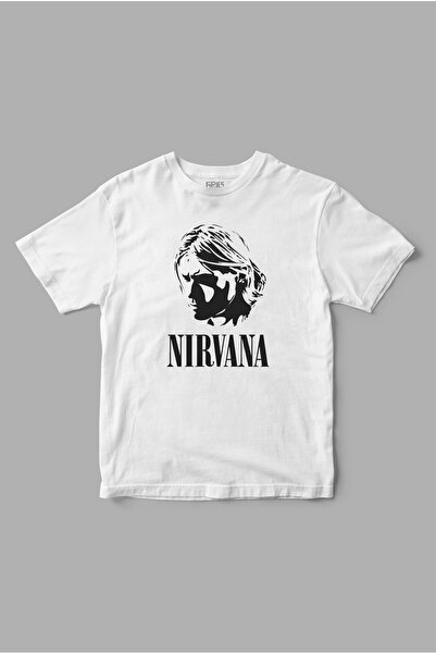 Gries Tricou Kurt Cobain cu imprimeu „NIRVANA”