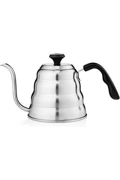Grossberg Coffee 1200 Ml Drip Kettle with Steel Lid