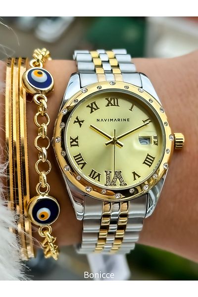 Navimarine Waterproof Women Wristwatch Bracelet