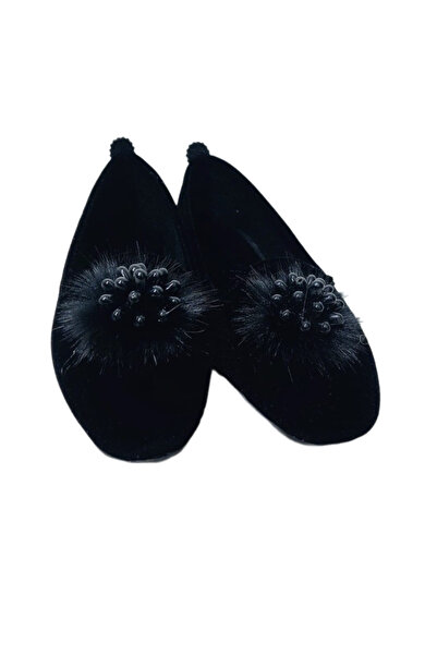 Ayakkabı Ülkesi نموذج جديد من القماش الأسود للزبيب أحذية نسائية يومية للمنزل