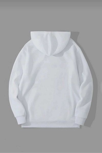 PERISENSE Unisex Γυναικεία Ανδρικά Oversize Lover Couple Combination Pizza Φούτερ με στάμπα με κουκούλα