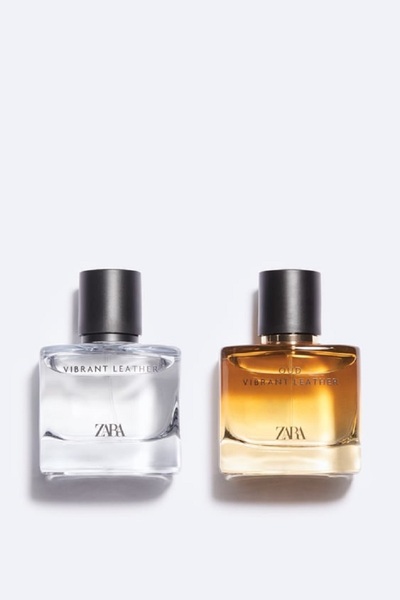 Zara Vıbrant Leather Eau de Parfum 60 ml + Oud Vıbrant Leather Eau De Parfum ...