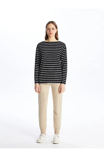 LC Waikiki LCW Modest γυναικεία ελαστική μέση ίσια φούτερ Jogger
