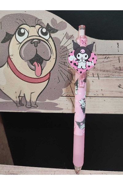 SANRIO Kuromi Patterned Gel Ballpoint Pen