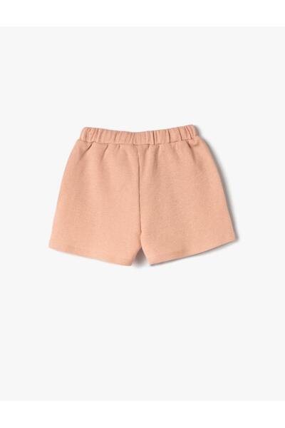Koton Erkek Bebek Basic Şort Beli Lastikli Dokulu Pamuklu
