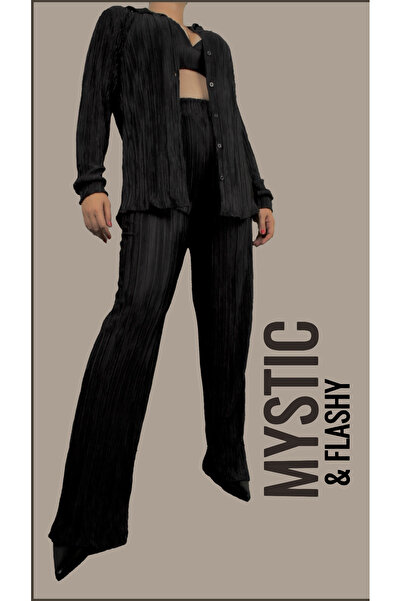 Tuies Piliseli 3'lü Saten Takım