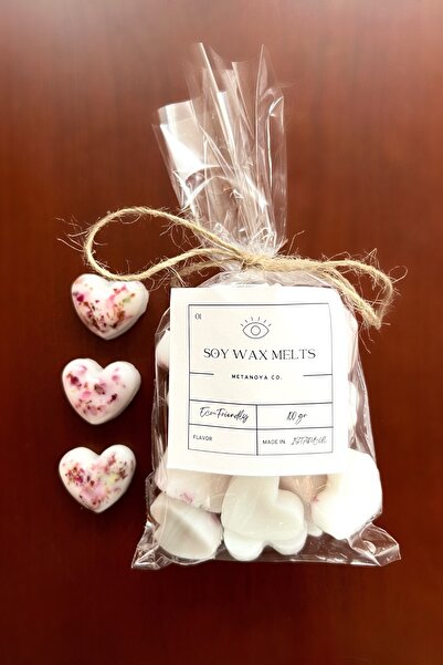 Metanoyaco Vanilya Kokulu Kalpli Buhurdanlık Koku Tabletleri (100 GRAM, 15 ADET) %100 Soya Wax