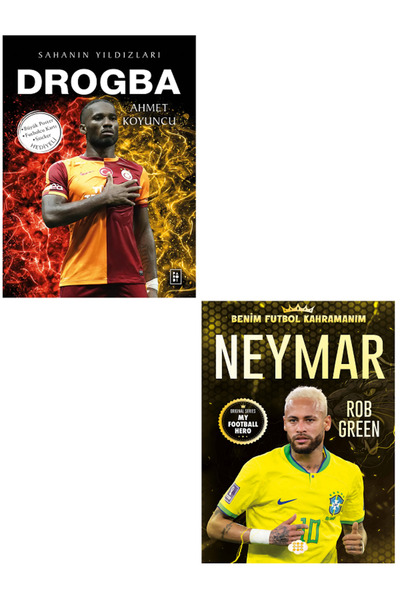 Parodi Yayınları DROGBA Sahanın Yıldızları NEYMAR Benim Futbol K. ( Poster St...