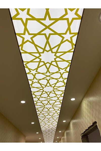 Genel Markalar Renkli ve şık koridor gergi tavan modelleri, modern ve estetik...