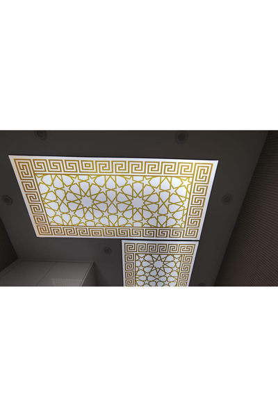 poster marketi Koridor Gergi Tavan Modelleri