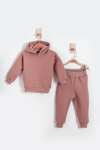 LittlePoffy Παιδική κουκούλα υπερμεγέθη κάτω επάνω μέρος βρεφική παιδική φόρμ...