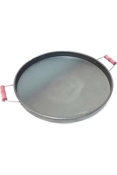 hasüçel 45Cm Derin Saplı Kavurma Izgara Bazlama Börek Sacı 1.5 Mm Kalın Kalit...