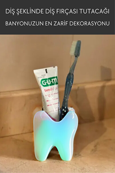 Nosa Mall Θήκη οδοντόβουρτσας σε σχήμα δοντιού |   Λευκή θήκη οδοντόβουρτσας ...