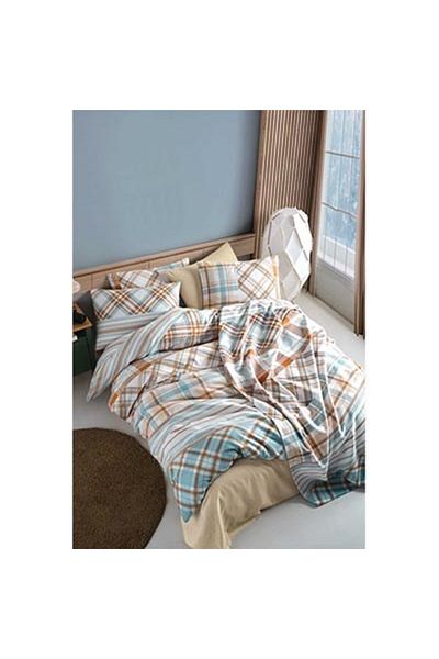 Cotton Life Set Pique Imprimat Dublu Nero Mustard
