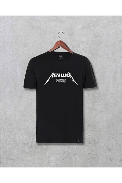 Pisa Art Μπλουζάκι Unisex με τυπωμένο άλμπουμ Metallica Hardwired