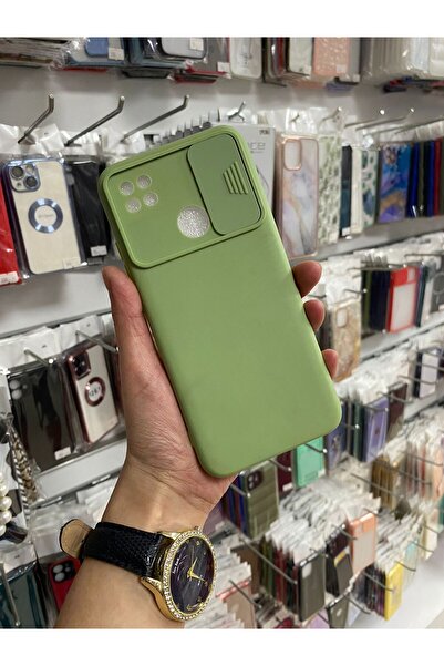 güntekno Xiaomi Redmi 9C Kılıf DÜRGÜLÜ SOFT PASTEL  Plex Kapak