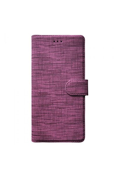 Teleplus Xiaomi Redmi Note 8 Pro Kılıf Holster Canvas Kartlıklı Fabric Cüzdan