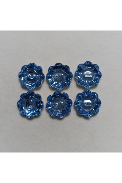 Alize Büyük boy polyester düğme - papatya şeklinde düğme - kaban düğmesi - ce...