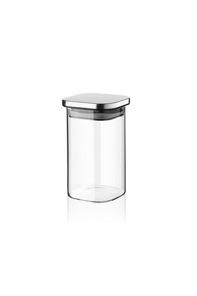 BALSA Glass Jar with Steel Lid 450 ml