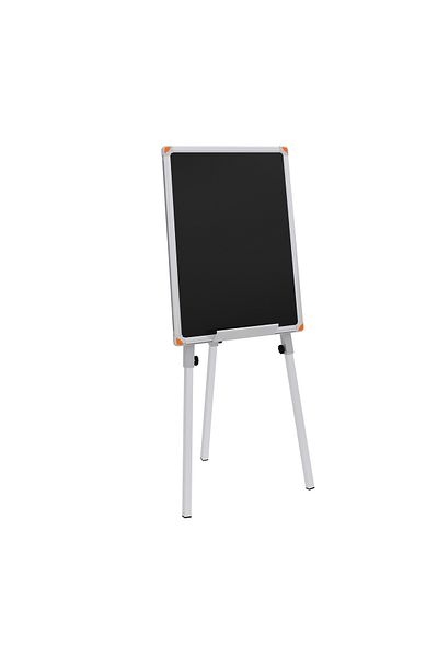 Panda 40X55 cm Eco Series - Black Black Black Blackboard with Telescopic Stand