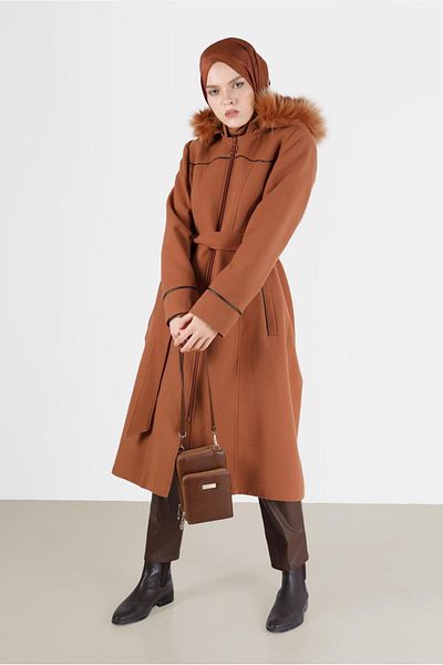 Alvina COMFORTABLE CUT LEATHER PANTS 70311
