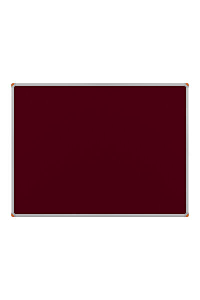 Panda 90X150 CM BORDO KUMAŞ KAPLI ALÜMİNYUM ÇERÇEVE PANO-PAN958