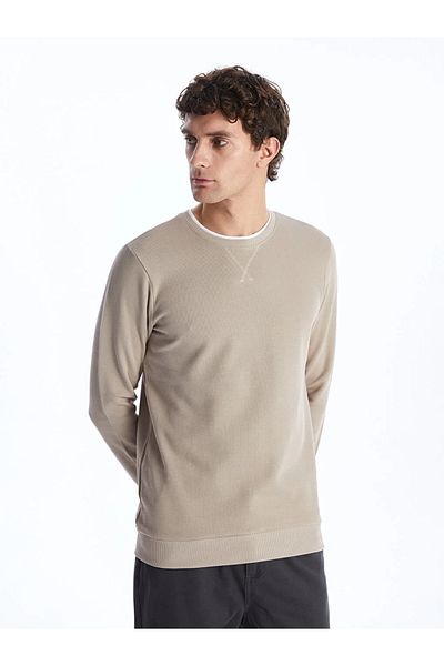 LC Waikiki LCWAIKIKI Classic Crew Neck Long Sleeve Men's Sweatshirt