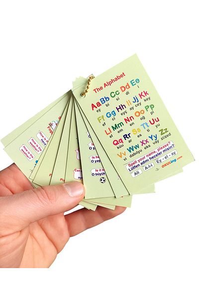 Okuling Primary School 3Classroom English Keychain Word Cards