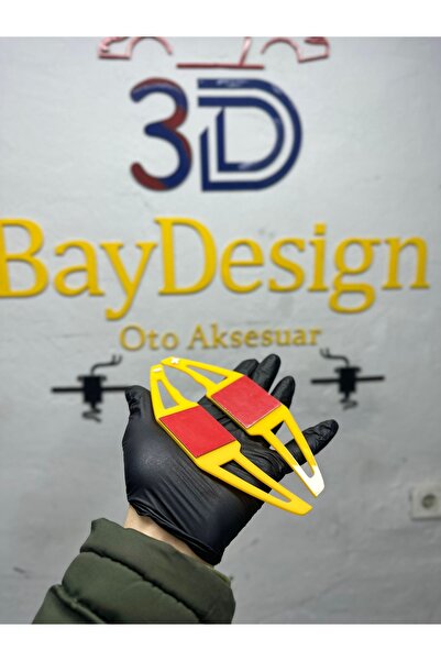 3dbaydesign Universal F1 Kulakçık Pedal Shift Paddle Shift (SARI)