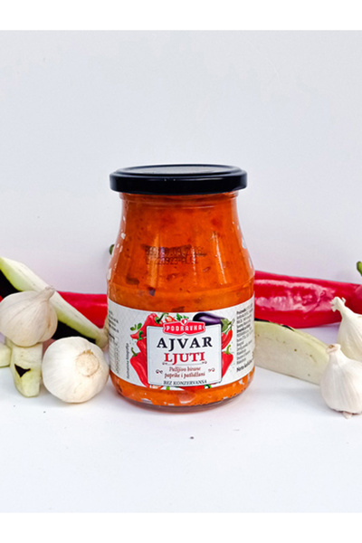 Dedova Prsuta Ajvar Sos 350 gram - Ljuti ( Acılı )