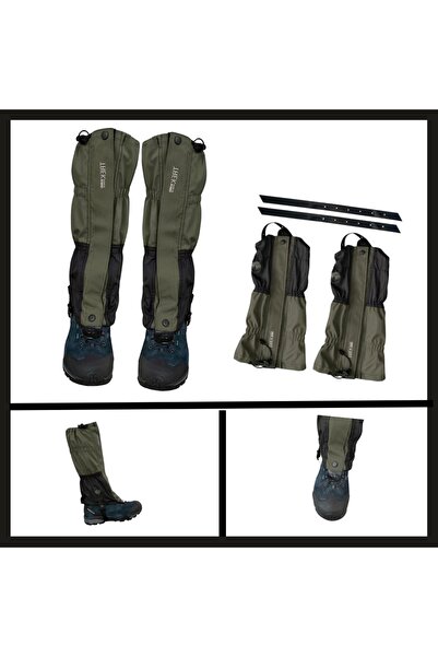 Uygunayakala Uyguna-Yakala Haki-siyah Argeus Trekking Pace Outdoor Tozluk-TOZ.095