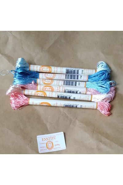 Enstitü İplik Adhesive Tela Baby Soft Set that Melt in Water
