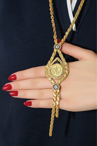 aytekgold Reşat Tuğralı Pullu Kolye