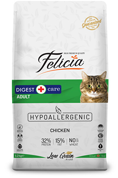 Felicia Digest+Care Tavuklu Yetişkin Kedi Maması 12kg