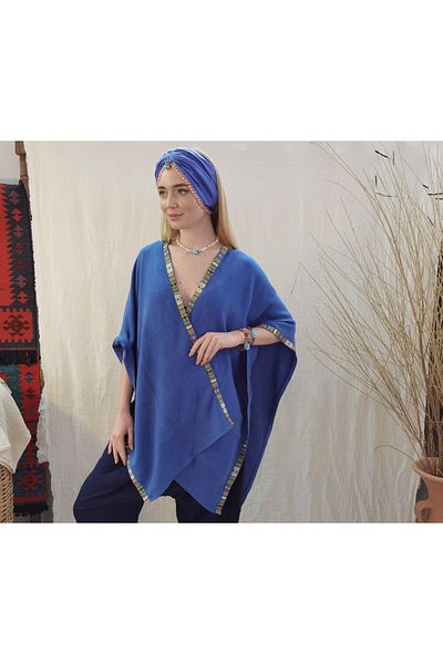 Su Koleksiyon Event Grinding Shawl / Pancho